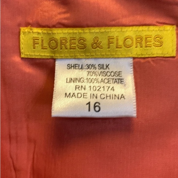 Flores & Flores snake print corset tank silk blend womens 16 - Picture 9 of 10